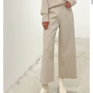 Oak + fort blanket pant in Heather cream